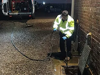 Emergency callout for drain issues